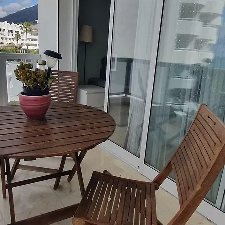 Beachfront Studio In Center Марбелья